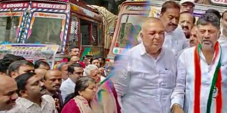 ವಯನಾಡು ಸಂತ್ರಸ್ತರಿಗಾಗಿ ಮಿಡಿದ ಕರುನಾಡು ಹೃದಯಗಳು.. BTM, ಜಯನಗರ ಕ್ಷೇತ್ರಗಳಿಂದ 9 ಟ್ರಕ್‌ಗಳಲ್ಲಿ ಅಹಾರ, ಅಗತ್ಯವಸ್ತು ರವಾನೆ..