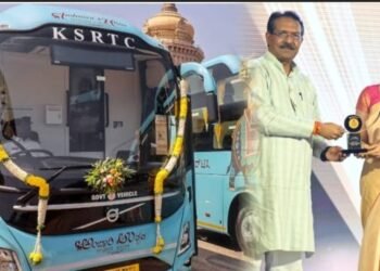 KSRTCಗೆ ಟಿವಿ-9 ನೆಟ್ವರ್ಕ್ನ ‘ದೇಶದ ಲೀಡರ್ಸ್ ಆಫ್ ರೋಡ್ ಟ್ರಾನ್ಸ್ಪೋರ್ಟ್ ಪ್ರಶಸ್ತಿ’