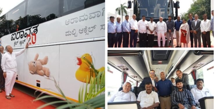 KSRTC ಪ್ರಯಾಣಕ್ಕೆ ಹೈಟೆಕ್ ಸ್ಪರ್ಶ:  ಐರಾವತ ಕ್ಲಬ್ ಕ್ಲಾಸ್ 2.0 ಬಸ್ ವಿಶೇಷತೆ ಹೀಗಿದೆ..