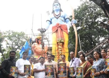 ರಾಜ್ಯದ ಅತಿ ಎತ್ತರದ 63 ಅಡಿ ಶ್ರೀರಾಮಾಂಜನೇಯ ಮೂರ್ತಿ ಅ‌ 23ರಂದು ಲೋಕರ್ಪಣೆ
