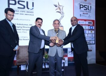 KSRTCಗೆ ಮತ್ತು ವ್ಯವಸ್ಥಾಪಕ ನಿರ್ದೇಶಕರಿಗೆ ‘Governance now 11th PSU ರಾಷ್ಟ್ರೀಯ ಪ್ರಶಸ್ತಿ’ ಮತ್ತು ‘PSU ನಾಯಕತ್ವ ಪ್ರಶಸ್ತಿ -2025’
