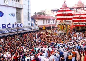 ಮಂಗಳೂರು ರಥಬೀದಿ ಶ್ರೀ ಕುಡ್ತೆರಿ ಮಹಾಮಾಯ ದೇವಸ್ಥಾನದ ‘ಬ್ರಹ್ಮರಥೋತ್ಸವ’ ವೈಭವ