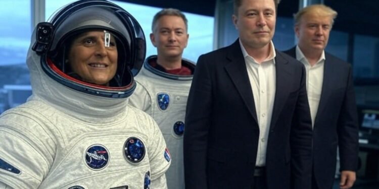 ಸುರಕ್ಷಿತವಾಗಿ ಭೂಮಿಗೆ ಮರಳಿದ ಸುನೀತಾ ವಿಲಿಯಮ್ಸ್..