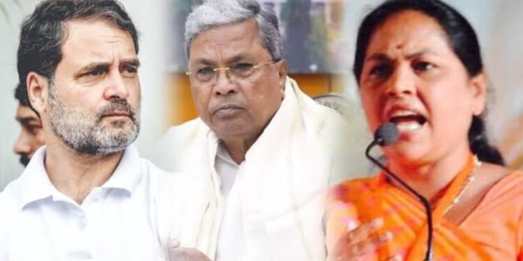 ವಿದೇಶಕ್ಕೆ ತೆರಳಿ ಸ್ವದೇಶದ ಬಗ್ಗೆ ಟೀಕಿಸುವ ನೀವು ಬೆಂಗಳೂರಿನ ಕಾಲ್ತುಳಿತ ಬಗ್ಗೆ ಮೌನವೇಕೆ? ಕಾಂಗ್ರೆಸ್ ಹೈಕಮಾಂಡ್ ಮುಂದೆ ‘ಬೆಂಕಿ ಚೆಂಡು’ ಆದ ಶೋಭಾ