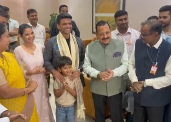 ತಾಯ್ನಾಡಿಗೆ ವಾಪಸ್ಸಾದ ಶುಭಾಂಶು ಶುಕ್ಲಾಗೆ ಅದ್ಧೂರಿ ಸ್ವಾಗತ