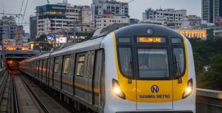 ನಮ್ಮ ಮೆಟ್ರೋ ‘ಹಳದಿ ಮಾರ್ಗ’ಕ್ಕೆ ಪ್ರಧಾನಿ ಮೋದಿ ಹಸಿರು ನಿಶಾನೆ