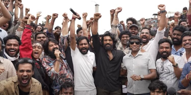 1000 ನೃತ್ಯಗಾರರೊಂದಿಗೆ ರಾಮ್ ಚರಣ್ ‘ಪೆಡ್ಡಿ’ ಹಾಡಿನ ಚಿತ್ರೀಕರಣ