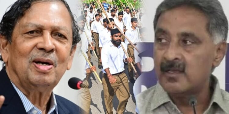 ‘RSS ಬ್ಯಾನ್ ಮಾಡುವುದಾದರೆ ಕಾಂಗ್ರೆಸ್ಸನ್ನೂ ನಿಷೇಧಿಸಬೇಕು’ ಎಂಬ ಹೆಗ್ಡೆ ಹೇಳಿಕೆಗೆ ರಮೇಶ್ ಬಾಬು ಆಕ್ಷೇಪ