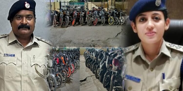 ಮಹದೇವಪುರ ಪೊಲೀಸರ ಭರ್ಜರಿ ಕಾರ್ಯಾಚರಣೆ; ಬೈಕ್ ಕಳ್ಳರ ಸೆರೆ, 20 ವಾಹನಗಳ ಜಪ್ತಿ