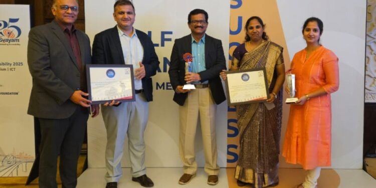 ಮೈಸೂರು ನಗರ ಸಾರಿಗೆಯ ‘ಧ್ವನಿ ಸ್ಪಂದನ’ ಯೋಜನೆಗೆ ರಾಷ್ಟ್ರೀಯ ‘ಸ್ವಯಂ ಆಕ್ಸೆಸಿಬಿಲಿಟಿ ಪ್ರಶಸ್ತಿ–2025’