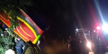 ಆಂಧ್ರಪ್ರದೇಶದ ಚಿಂತೂರು-ಮರೇಡುಮಿಲ್ಲಿ ಘಾಟ್ ರಸ್ತೆಯಲ್ಲಿ ಕಂದಕಕ್ಕೆ ಉರುಳಿಬಿದ್ದ ಬಸ್; 9 ಮಂದಿ ಸಾವು