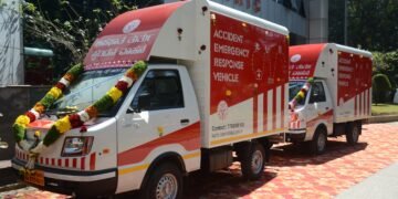 ಅವಘಡಗಳಿಗೆ ಬ್ರೇಕ್; ‘ಅಪಘಾತ ತುರ್ತು ಸ್ಪಂದನ ವಾಹನ’ ಲೋಕಾರ್ಪಣೆ