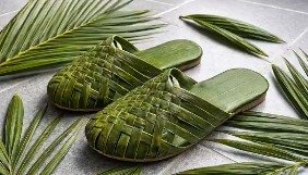 ತೆಂಗಿನಮರದ ಗರಿಯಿಂದ ಚಪ್ಪಲಿ; ಕಸೂತಿ ಅಂದರೇನೇ ಅಚ್ಚರಿ