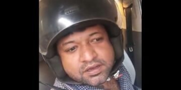 ಕಾರು ಚಲಾಯಿಸುವಾಗಲೂ ಹೆಲ್ಮೆಟ್ ಕಡ್ಡಾಯ? ಈ ವೀಡಿಯೊ ನೋಡಿ..!