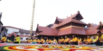 ರಥಸಪ್ತಮಿ; ಶ್ರೀ ಕ್ಷೇತ್ರ ಪೊಳಲಿಯಲ್ಲಿ ಸಾಮೂಹಿಕ 108 ಸೂರ್ಯನಮಸ್ಕಾರ