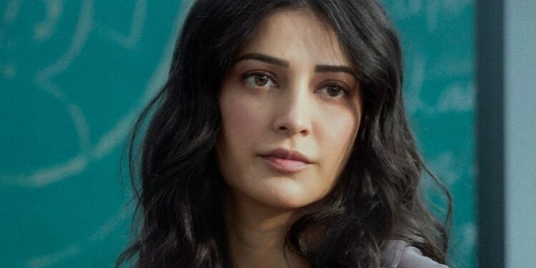 ‘ಆಕಾಶಮ್ಲೋ ಓಕಾ ತಾರಾ’ ಚಿತ್ರದಲ್ಲಿ ಶ್ರುತಿ ಹಾಸನ್ ಲುಕ್ ಬಿಡುಗಡೆ