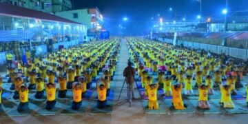 ಯಶೋಗಾಥೆ’ಗೆ ತಯಾರಿ.. ಜ.25ರ ‘ರಥ ಸಪ್ತಮಿ’ ಸಾಮೂಹಿಕ  ಸೂರ್ಯ ನಮಸ್ಕಾರಕ್ಕೆ ತಾಲೀಮು