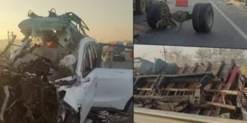 ಹೊಸಕೋಟೆ ಬಳಿ ಭೀಕರ ಅಪಘಾತ: ಏಳು ಮಂದಿ ದುರ್ಮರಣ