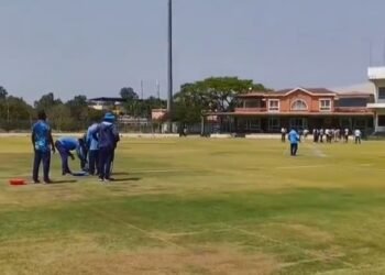 ಹುಬ್ಬಳ್ಳಿ: ರಣಜಿ ಫೈನಲ್ ದಿನ ‘ಪೆವಿಲಿಯನ್‌’ಗೆ ಸುನಿಲ್ ಜೋಶಿ ಹೆಸರು