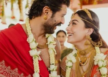 ರಶ್ಮಿಕಾ-ವಿಜಯ್ ಅದ್ಧೂರಿ ವಿವಾಹ; ‘ಈಗ ಪತಿ’ ಎಂದು ವರನನ್ನು ಪರಿಚಯಿಸಿದ ನಟಿ.