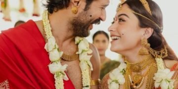 ರಶ್ಮಿಕಾ-ವಿಜಯ್ ಅದ್ಧೂರಿ ವಿವಾಹ; ‘ಈಗ ಪತಿ’ ಎಂದು ವರನನ್ನು ಪರಿಚಯಿಸಿದ ನಟಿ.