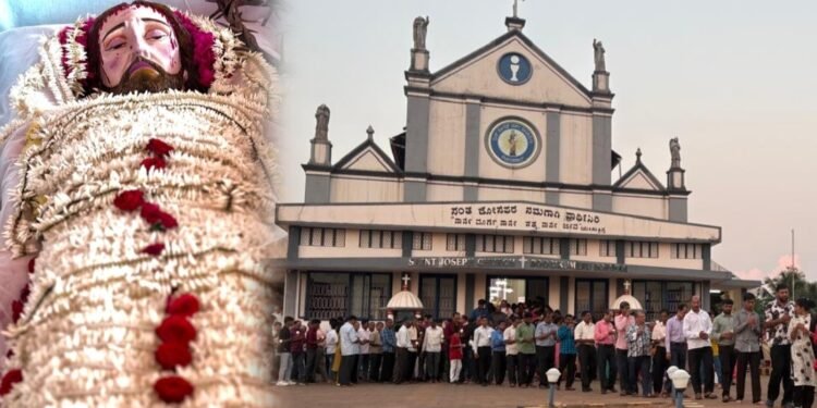 ಮೊಂಬತ್ತಿ ಬೆಳಕಿನಲ್ಲಿ ಜಗತ್ ಶಾಂತಿ ಸಂದೇಶ: ಕರಾವಳಿಯ ಬೊರಿಮಾರ್ ಚರ್ಚ್‌ನಲ್ಲಿ ವಿಶಿಷ್ಟ ರೀತಿ ಪವಿತ್ರ ಗುಡ್ ಫ್ರೈಡೇ