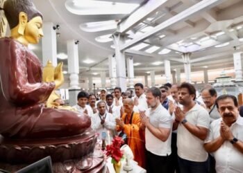‘ಬುದ್ಧನ ಬೋಧನೆಗಳು ಎಲ್ಲಾ ಮಾನವೀಯತೆಗೆ ಪಾಠ’; ರಾಹುಲ್