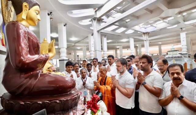 ‘ಬುದ್ಧನ ಬೋಧನೆಗಳು ಎಲ್ಲಾ ಮಾನವೀಯತೆಗೆ ಪಾಠ’; ರಾಹುಲ್