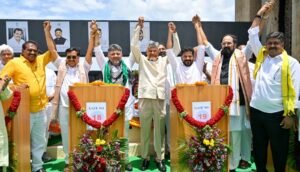ಆಂಧ್ರ-ತೆಲಂಗಾಣ-ಕರ್ನಾಟಕ ಸಿಎಂಗಳ ಒಗ್ಗಟ್ಟಿಗೆ ಸಾಕ್ಷಿಯಾದ ‘ತುಂಗಭದ್ರಾ’