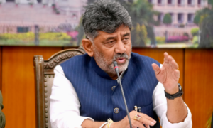ನಾಗೇಂದ್ರ ರಾಜೀನಾಮೆಗೆ ಬಿಜೆಪಿ ಪಟ್ಟು; ‘ವಿಪಕ್ಷ ಒತ್ತಡಕ್ಕೆ ಮಣಿಯಲ್ಲ’: ಡಿಕೆಶಿ