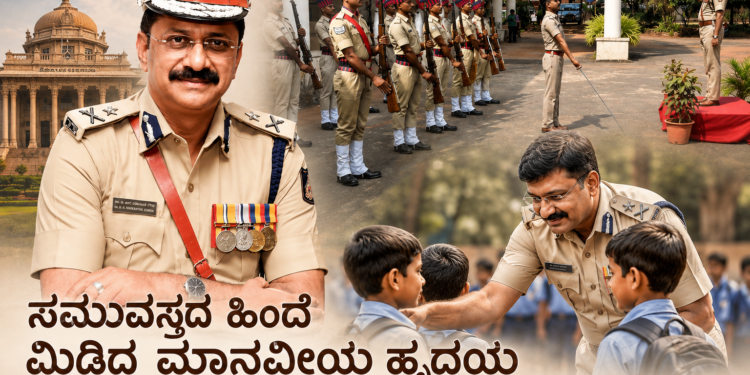 ಸಮವಸ್ತ್ರದ ಹಿಂದೆ ಮಿಡಿದ ಮಾನವೀಯ ಹೃದಯ; ರವಿಕಾಂತೇಗೌಡರ ಸೇವೆಗೆ ಹೊಸ ಅಧ್ಯಾಯ