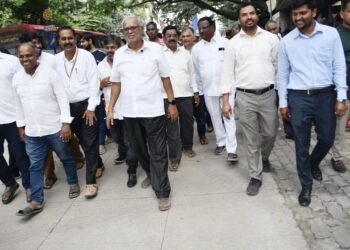 ಬೆಂಗಳೂರಿನ ನವರಂಗ್ ವೃತ್ತ–ರಾಜಾಜಿನಗರ ಪ್ರವೇಶದ್ವಾರ ವೈಟ್ಟಾಪಿಂಗ್ ರಸ್ತೆ ಲೋಕಾರ್ಪಣೆ