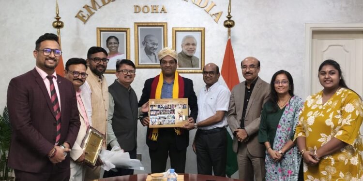 ಸಂದೀಪ್ ಕುಮಾರ್ ಅವರಿಗೆ ಕರ್ನಾಟಕ ಸಂಘ ಕತಾರ್‌ನಿಂದ ಗೌರವಪೂರ್ಣ ಬೀಳ್ಕೊಡುಗೆ