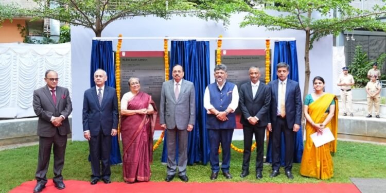ಎನ್ಎಲ್ಎಸ್ಐಯು ನೂತನ ಕಟ್ಟಡಗಳಿಗೆ ಸಿಎಂ ಶಿವಕುಮಾರ್ ಶಂಕುಸ್ಥಾಪನೆ