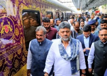 ರಾಜ್ಯದ ಐಷಾರಾಮಿ ಪ್ರವಾಸಿ ರೈಲು ‘ಗೋಲ್ಡನ್ ಚಾರಿಯಟ್’ 2026–27ನೇ ಸಾಲಿನ ಯಾನಕ್ಕೆ ಚಾಲನೆ