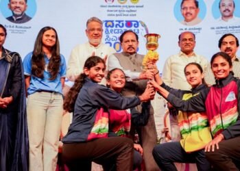 ಮೈಸೂರಿನಲ್ಲಿ ‘ಸಿಎಂ ಕಪ್ 2026’ ಕ್ರೀಡಾಕೂಟ: ಏಷ್ಯನ್ ಗೇಮ್ಸ್‌, ಕಾಮನ್‌ವೆಲ್ತ್ ಗೇಮ್ಸ್ ಪದಕ ವಿಜೇತರಿಗೆ ಸನ್ಮಾನ