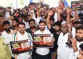 ‘ವೋಟ್ ಚೋರಿ ನಿಲ್ಲಿಸಿ, ಪ್ರಜಾಪ್ರಭುತ್ವ ಉಳಿಸಿ’: ಬೆಂಗಳೂರಿನಲ್ಲಿ ಎನ್‌ಎಸ್‌ಯುಐ ಪ್ರತಿಭಟನೆ