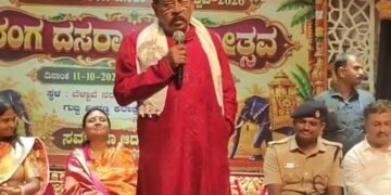 ರಂಗ ದಸರಾ ನಾಟಕೋತ್ಸವದಲ್ಲಿ ಡಿಸಿಎಂ ಡಾ.ಜಿ. ಪರಮೇಶ್ವರ್ ಪ್ರತಿಭೆ: ಕುರುಕ್ಷೇತ್ರ ಸನ್ನಿವೇಶಕ್ಕೆ ಜನ ಫಿದಾ