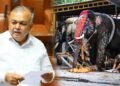 ದಸರಾ ಮೆರವಣಿಗೆಯಲ್ಲಿ ಆನೆ ಅವಾಂತರ: ಆನೆಗಳ ಬಳಕೆಗೆ ಕಟ್ಟುನಿಟ್ಟಿನ ಕ್ರಮಕ್ಕೆ ಸಚಿವ ರಾಮಲಿಂಗಾ ರೆಡ್ಡಿ ನಿರ್ದೇಶನ