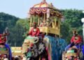 ಅರಮನೆಗೆ ಅಭಿಮನ್ಯು ಎಂಟ್ರಿ: ಈ ಬಾರಿ ನಿಶಾನೆ ಆನೆಯಾಗಿ ಭಾಗಿ