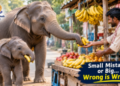 ಮಾತಿಗಿಂತ ಕೃತಿಯೇ ದೊಡ್ಡದು: ತಾಯಿ ಆನೆಯ ನೀತಿ ಪಾಠಕ್ಕೆ ನೆಟ್ಟಿಗರು ಫಿದಾ!